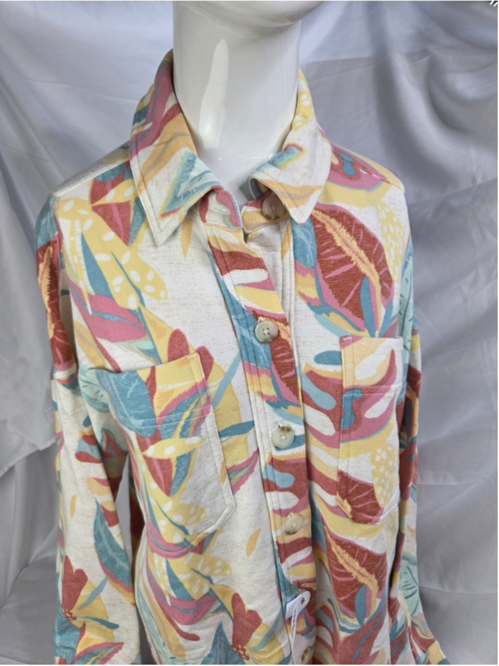 TravisMathew Vacay and Rose Cloud Collection Overshirt Women's Small NWT #1207